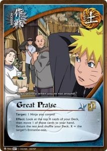 Great Praise card artwork