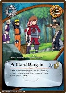 A Hard Bargain card artwork