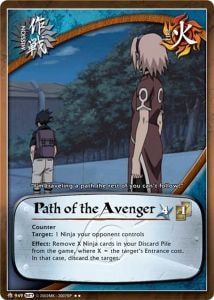 Path of the Avenger card artwork