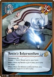 Jonin's Intervention card artwork