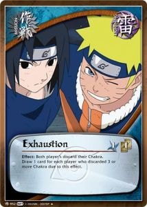 Exhaustion card artwork