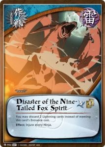 Disaster of the Nine-Tailed Fox Spirit card artwork