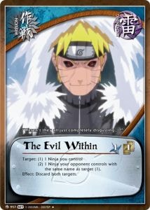 The Evil Within card artwork