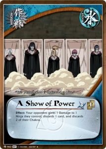 A Show of Power card artwork