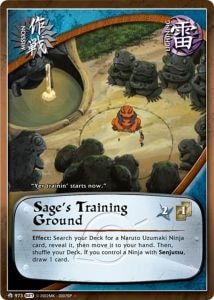 Sage's Training Ground card artwork