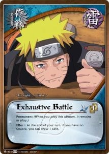Exhaustive Battle card artwork