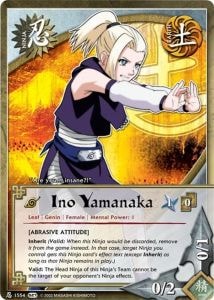 Ino Yamanaka card artwork