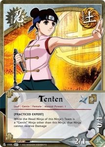 Tenten card artwork