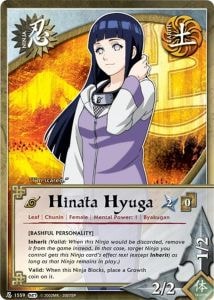 Hinata Hyuga card artwork