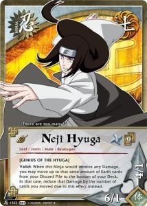 Neji Hyuga card artwork