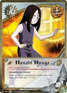 Hanabi Hyuga card artwork