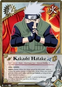 Kakashi Hatake card artwork