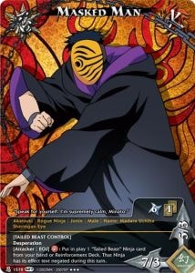 Masked Man card artwork