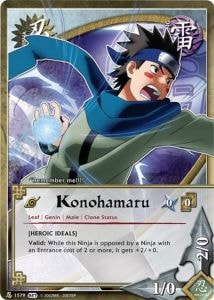 Konohamaru card artwork