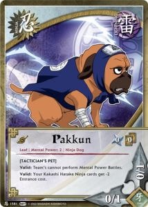 Pakkun card artwork