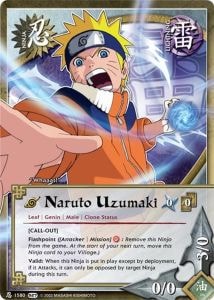 Naruto Uzumaki card artwork