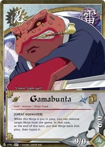 Gamabunta card artwork