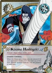 Kisame Hoshigaki card artwork