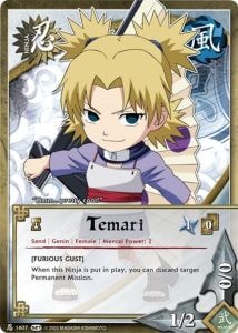 Temari card artwork