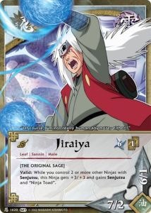 Jiraiya card artwork