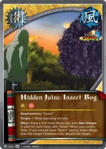 Hidden Jutsu: Insect Bog card artwork