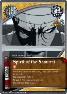 Spirit of the Samurai card artwork