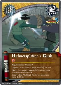 Helmetsplitter's Rush card artwork