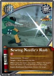Sewing Needle's Rush card artwork