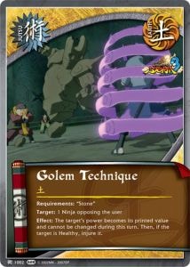 Golem Technique card artwork