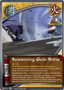 Summoning: Gedo Statue card artwork