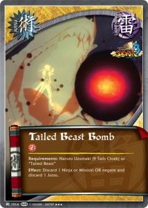 Tailed Beast Bomb card artwork