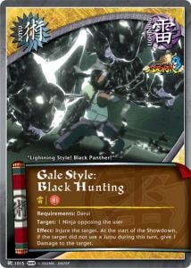 Gale Style: Black Hunting card artwork