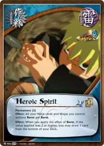Heroic Spirit card artwork