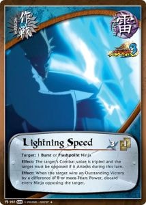 Lightning Speed card artwork