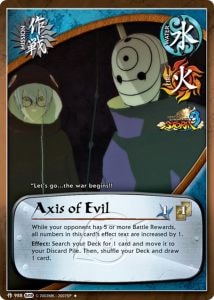 Axis of Evil card artwork