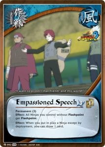 Empassioned Speech card artwork