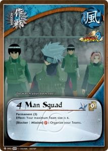 4 Man Squad card artwork