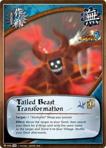 Tailed Beast Transformation card artwork