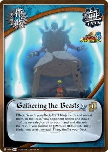 Gathering the Beasts card artwork