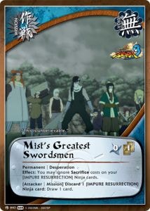 Mist's Greatest Swordsmen card artwork