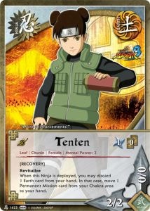 Tenten card artwork