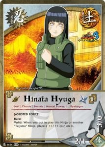 Hinata Hyuga card artwork