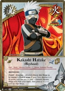 Kakashi Hatake (Boyhood) card artwork