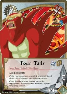Four Tails card artwork