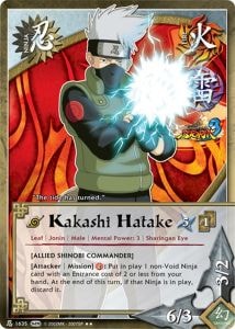 Kakashi Hatake card artwork