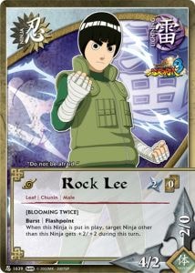 Rock Lee card artwork
