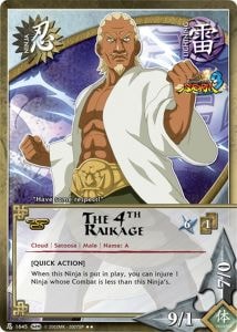 The 4th Raikage card artwork