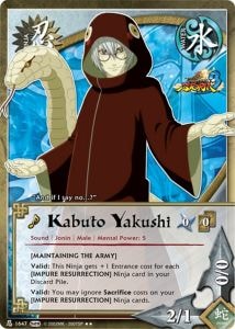 Kabuto Yakushi card artwork