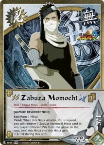 Zabuza Momochi card artwork