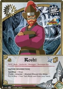 Roshi card artwork